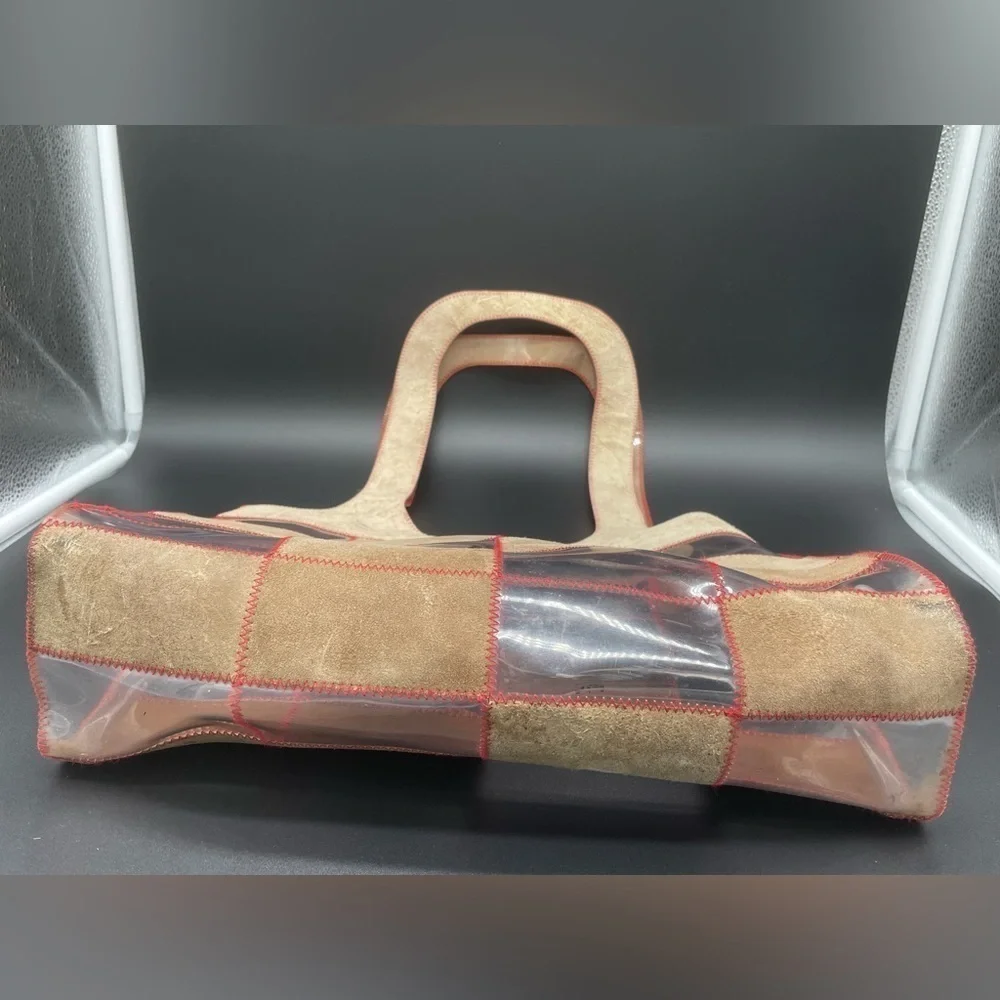 Chanel Naked Patchwork Suede and PVC Tote
